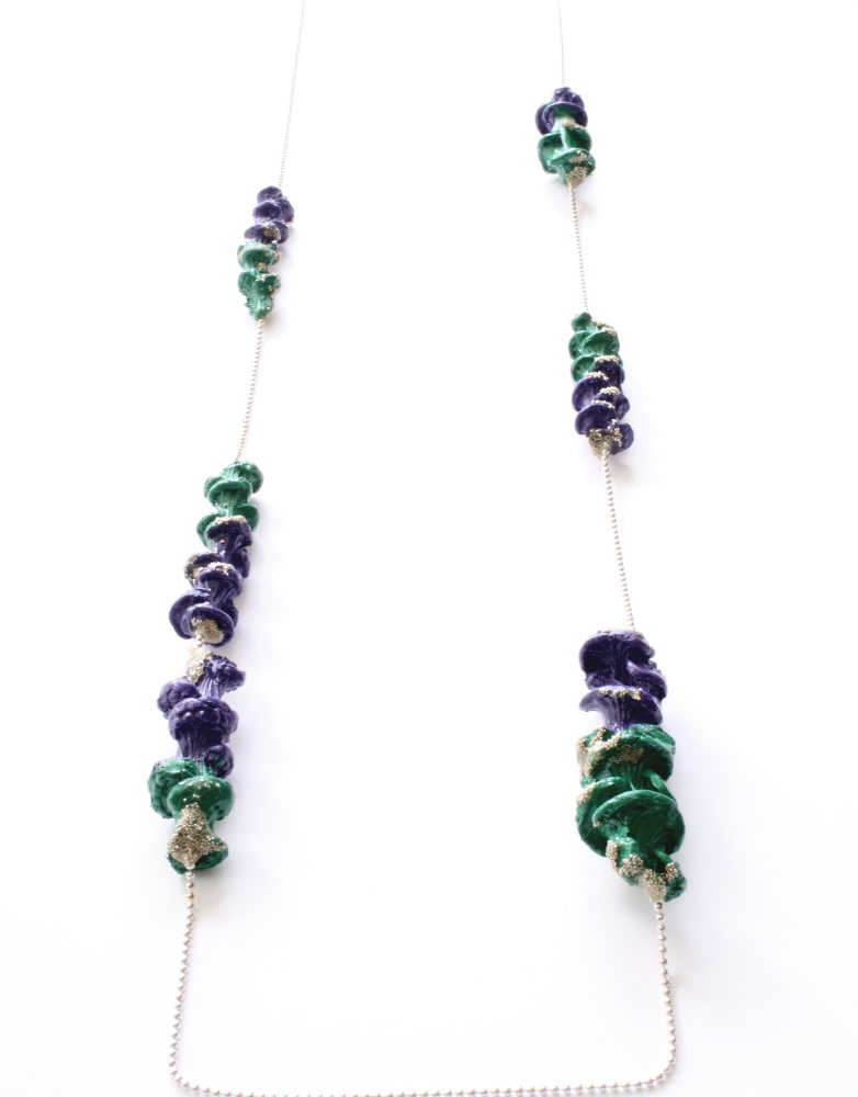 Blue Vs Green necklace