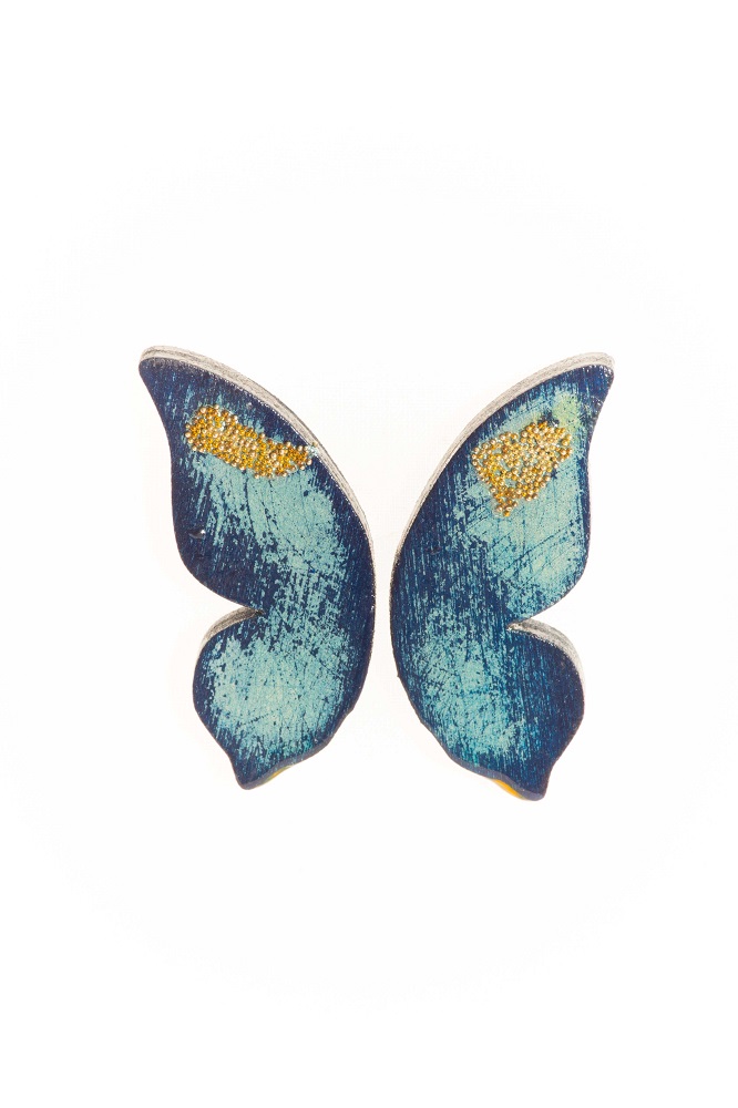 Sea blue earrings