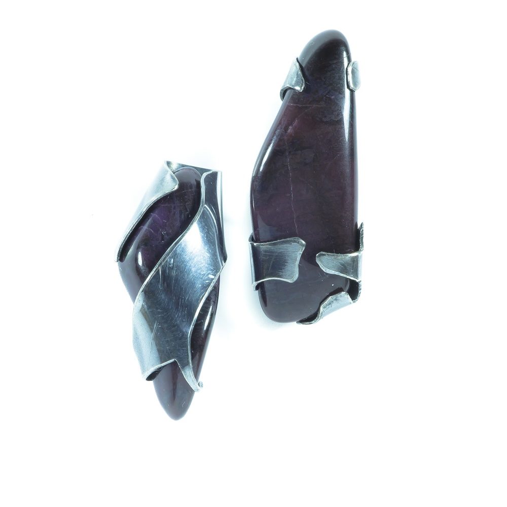 Sugilite earrings