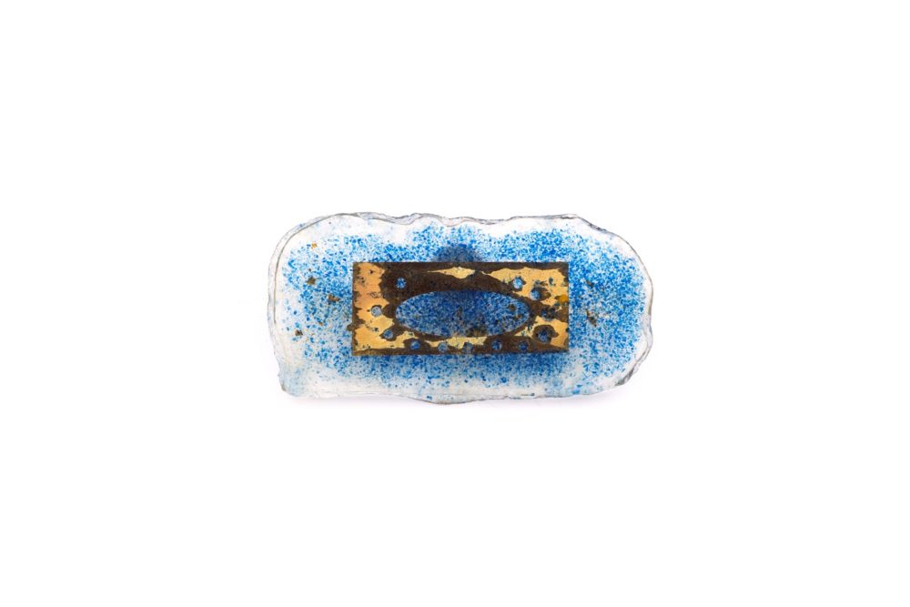 Enamel as Pigment 02 brooch