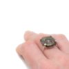 Pyrite ammonite ring