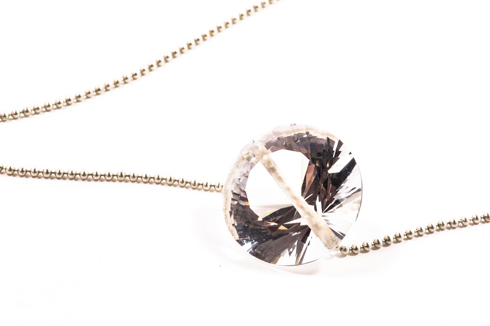 Scintilla Round cut Necklace