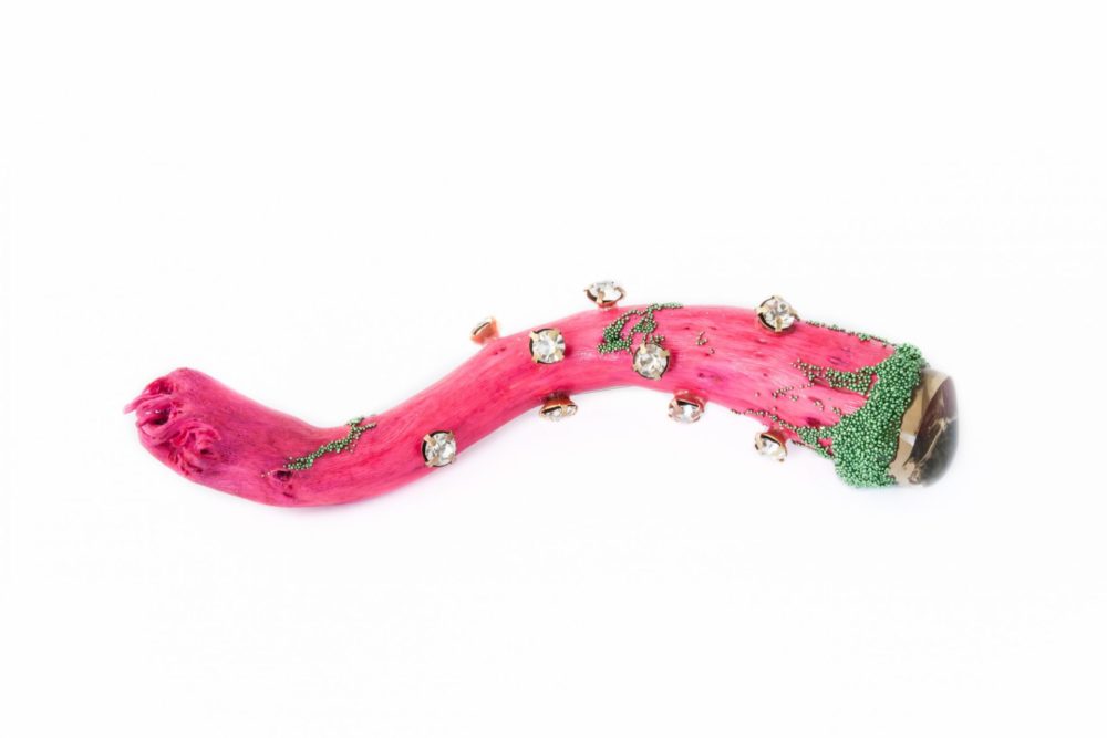 Kaputar pink brooch