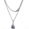 Pearl Drop Dark necklace