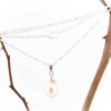 Pearl Drop White necklace