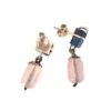 Rosequartz earrings