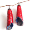 Tunicata Red earrings