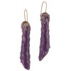 Purple Tunicata earrings