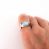 Larimar Oval Ring