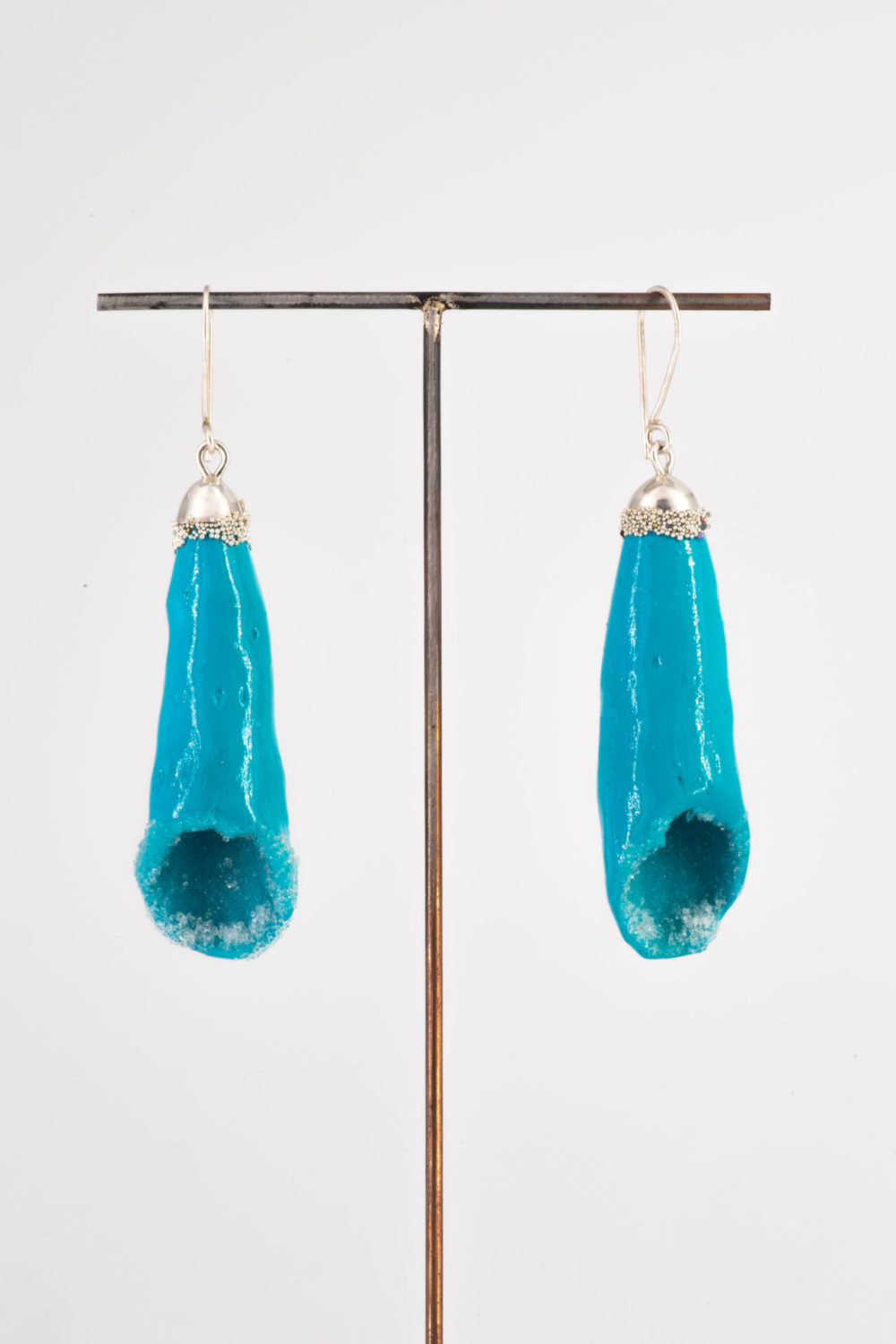Turquoise sugar earrings