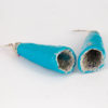 Turquoise silver earrings
